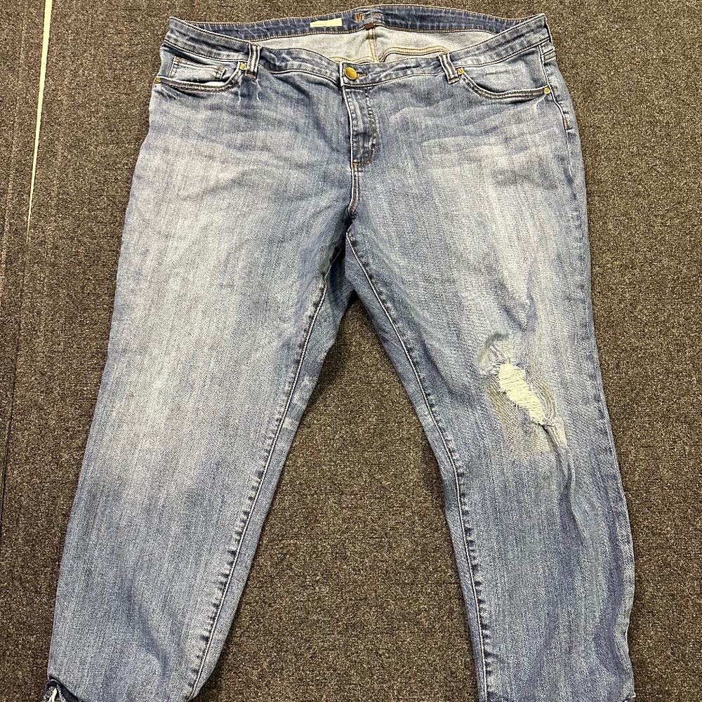 Womens Kut from the Kloth Jeans Uma Boyfriend Size 24W - Preowned